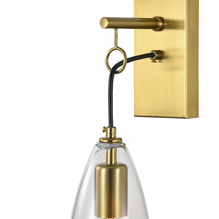 Бра indigo goccia 11064/1w clear