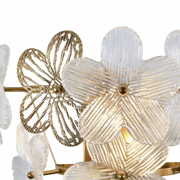 Накладной светильник indigo fiori 12049/2w brass