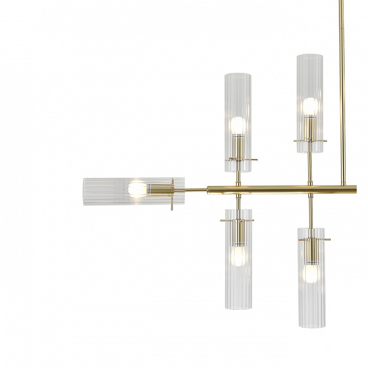 Люстра на штанге indigo saetta 11053/12r gold