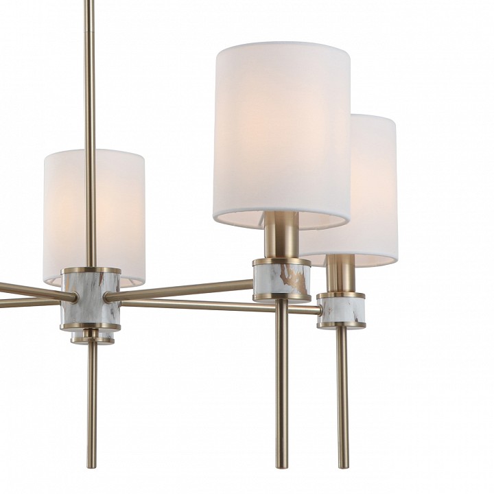 Люстра на штанге indigo poesia 13035/5r brass