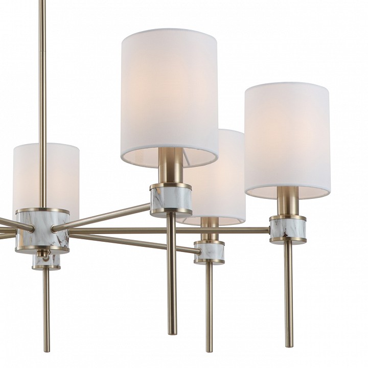 Люстра на штанге indigo poesia 13035/8r brass