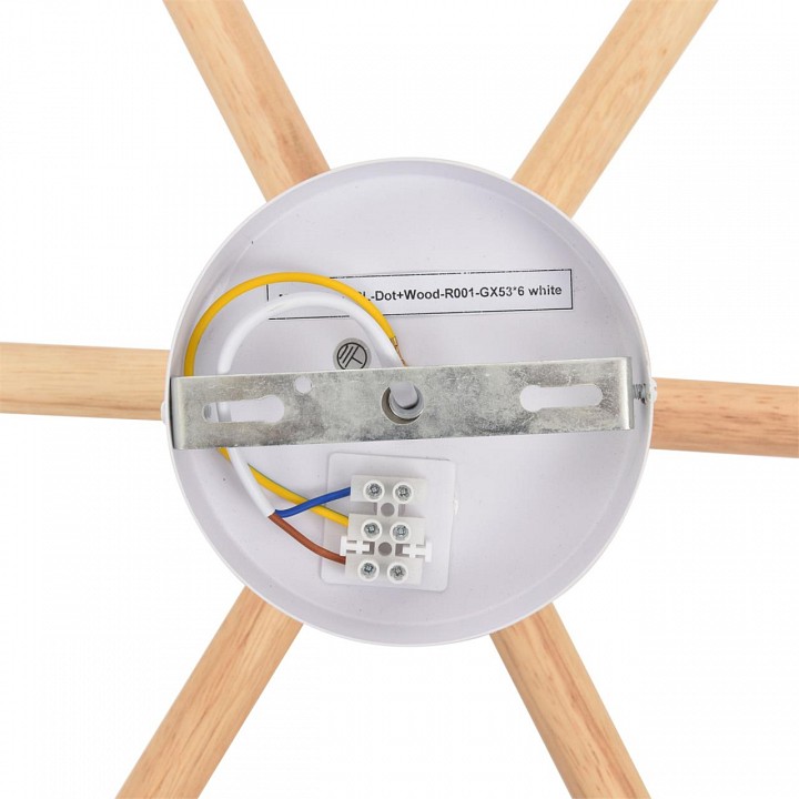 Люстра на штанге lumion vudi 8306/6c