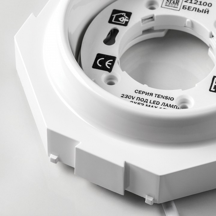 Рамка на 1 светильник lightstar tensio 212100