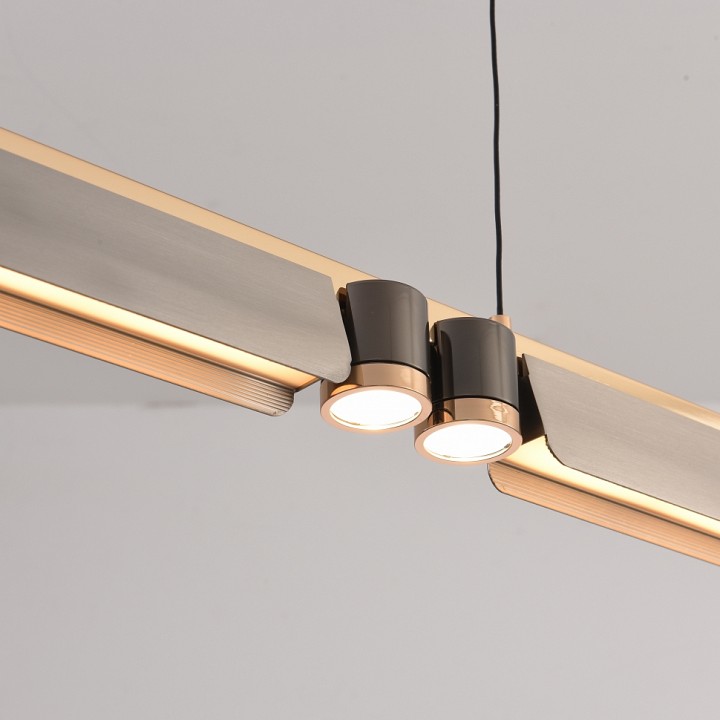 Подвесной светильник iledex vision 9309d-1200-2 gr+bk