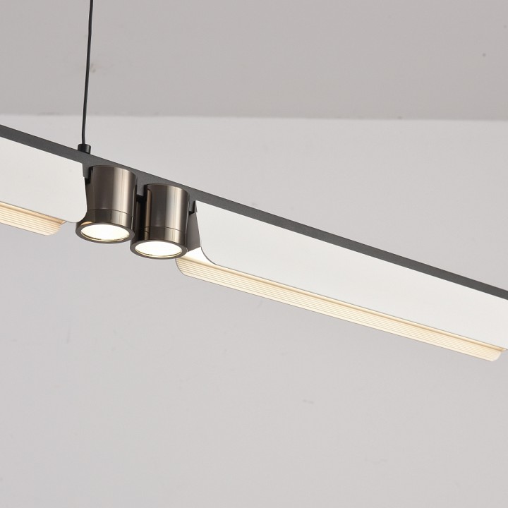 Подвесной светильник iledex vision 9309d-1200-2 wh+bk