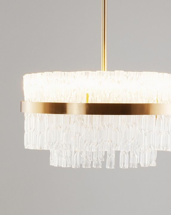 Люстра на штанге moderli crumbly v10260-pl