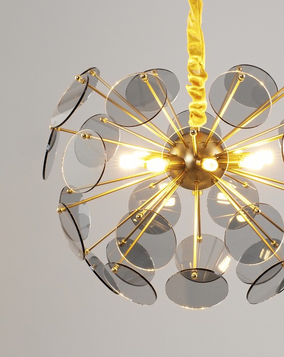 Подвесная люстра moderli komo v7080-8p