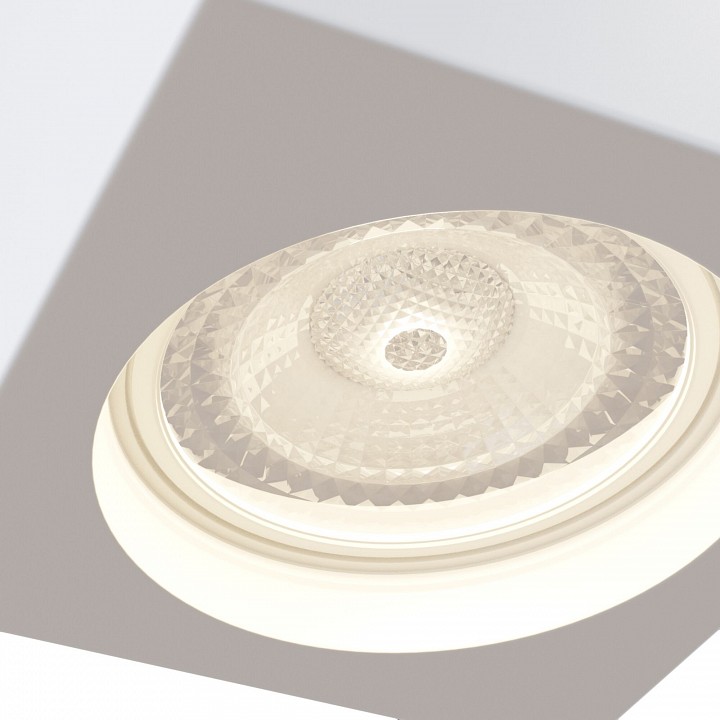 Накладной светильник maytoni technical conik gyps c006cw-01w