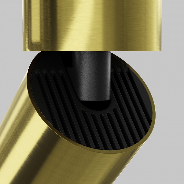 Светильник на штанге maytoni technical focus led c055cl-l12w2.7k-w-bs