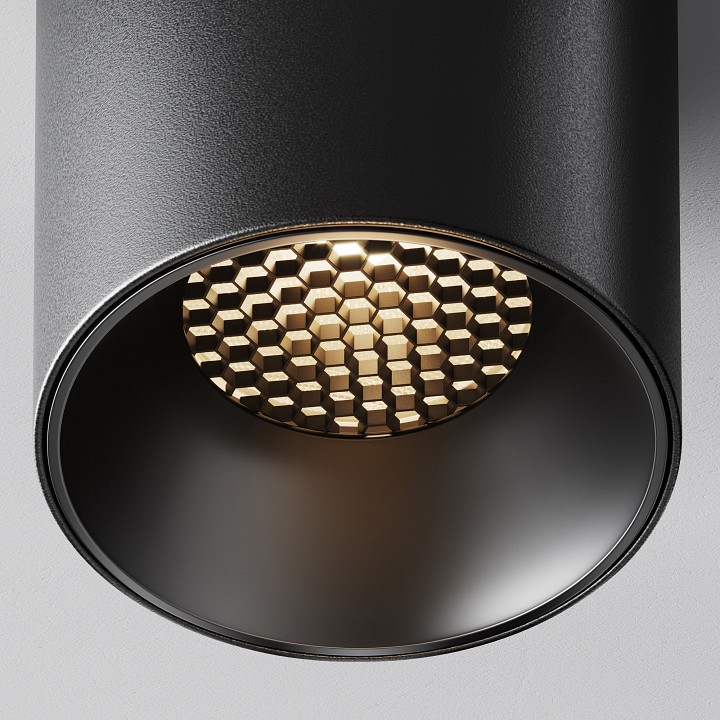 Накладной светильник maytoni technical alfa led c064cl-12w3k-rd-b