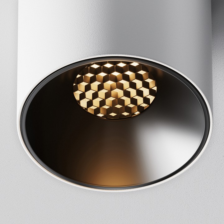 Накладной светильник maytoni technical alfa led c064cl-5w2.7k-rd-wb