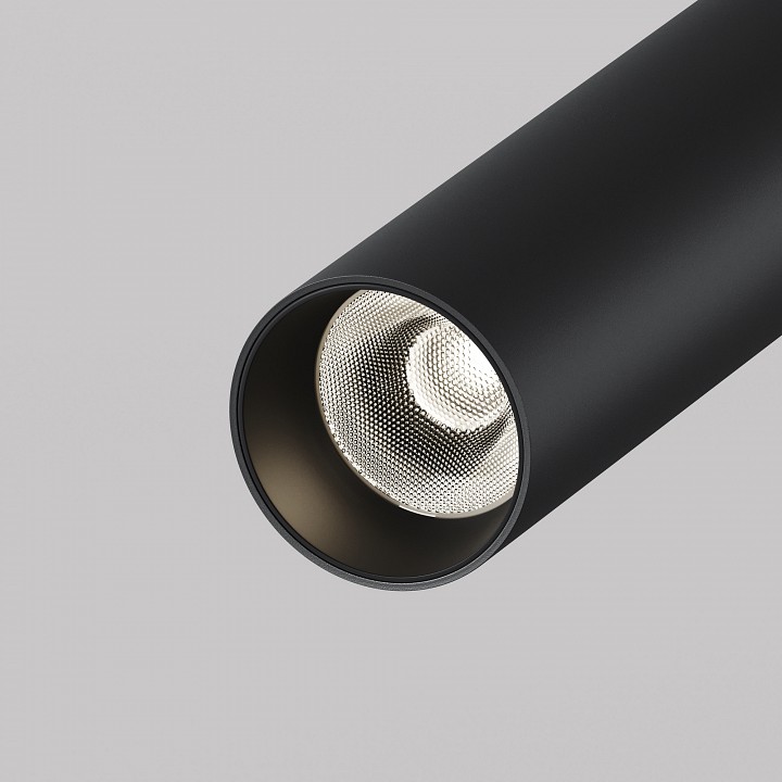 Светильник на штанге maytoni technical focus t c141cl-l125-6w4k-b