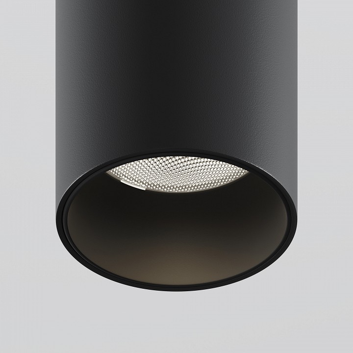 Встраиваемый светильник на штанге maytoni technical focus t c141rs-l300-6w4k-b