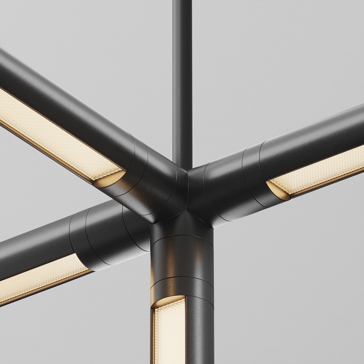 Основание на штанге maytoni technical  ca030c-sl-l500-b