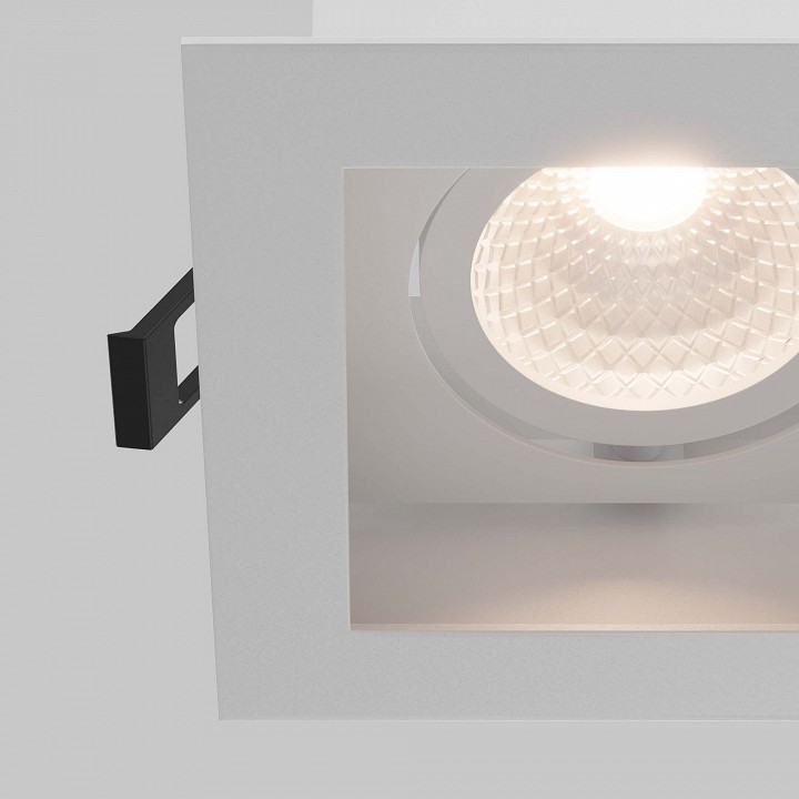 Встраиваемый светильник maytoni technical metal modern dl008-12w2.7-3-4k-w