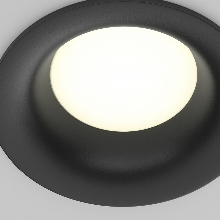 Встраиваемый светильник maytoni technical slim dl027-gx53-b