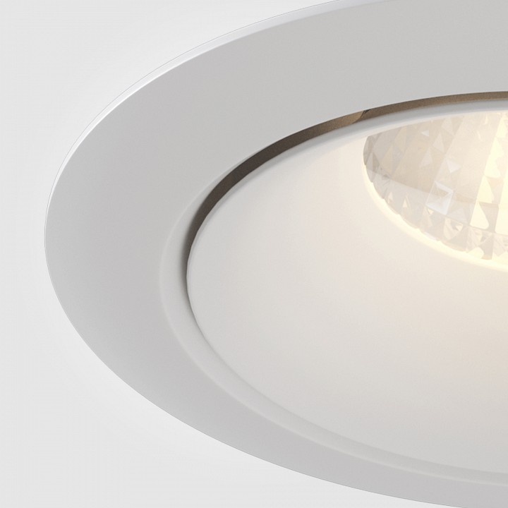 Встраиваемый светильник maytoni technical yin dl031-2-l12w