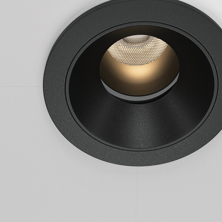 Встраиваемый светильник maytoni technical wise dl057-7w3k-b