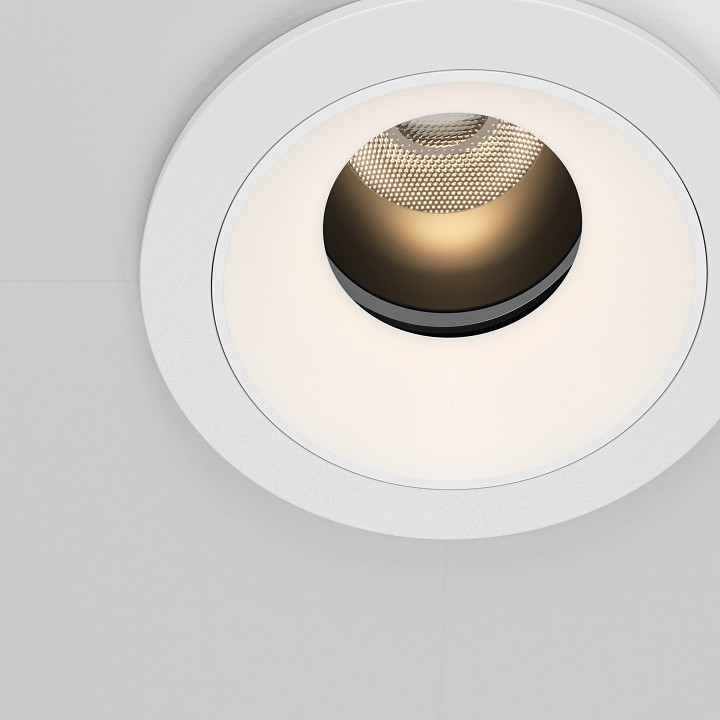 Встраиваемый светильник maytoni technical wise dl057-7w3k-w