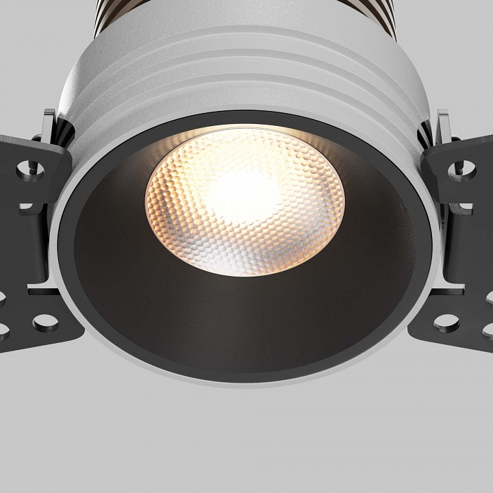 Встраиваемый светильник maytoni technical mini dl059-7w3k-trs-b