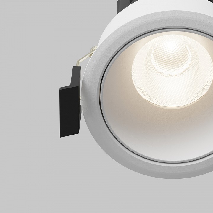 Встраиваемый светильник maytoni technical dip dl115-10w-4k-w