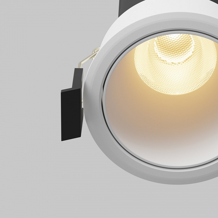 Встраиваемый светильник maytoni technical dip dl116-10w-2.7k-w