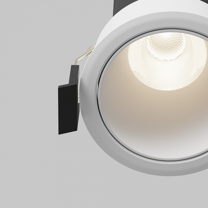 Встраиваемый светильник maytoni technical dip dl116-10w-4k-w