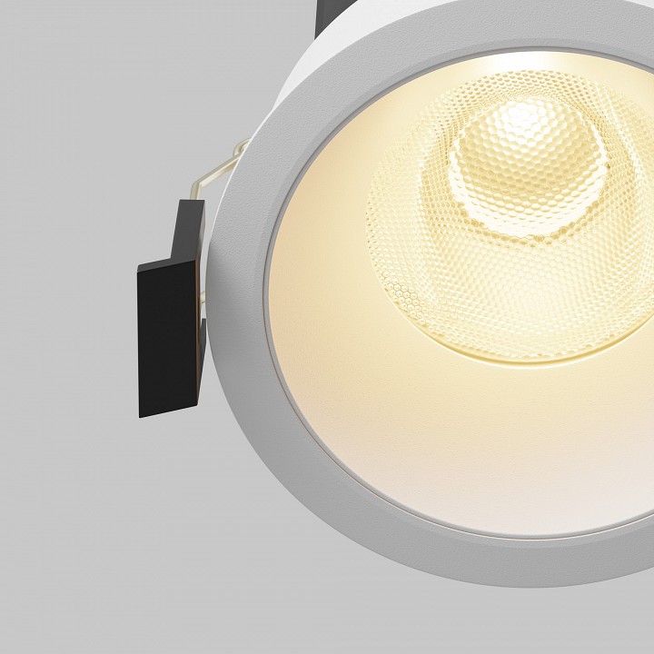 Встраиваемый светильник maytoni technical dip dl117-15w-2.7k-w