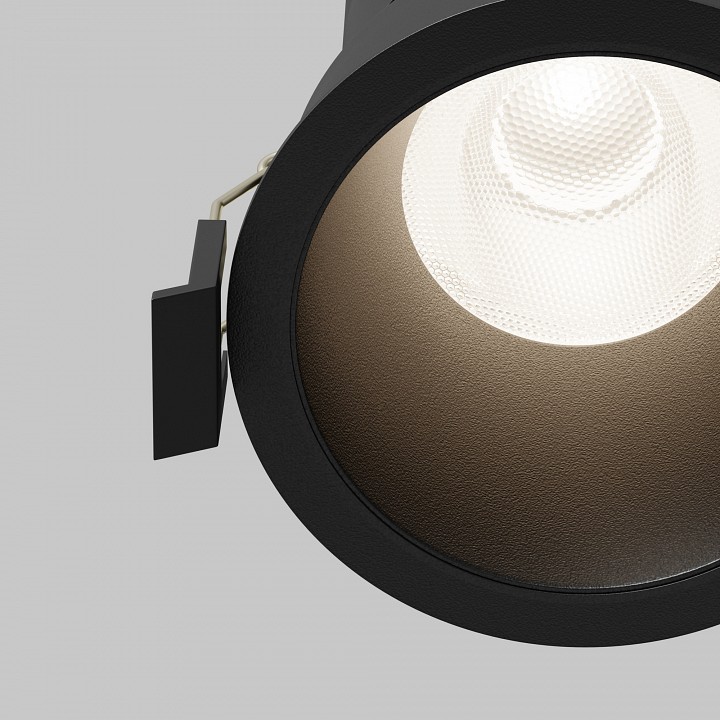 Встраиваемый светильник maytoni technical dip dl118-15w-4k-b