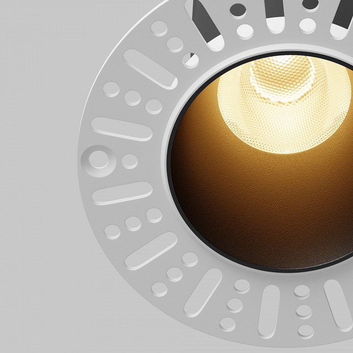 Встраиваемый светильник maytoni technical dip dl120-10w-2.7k-trs-b