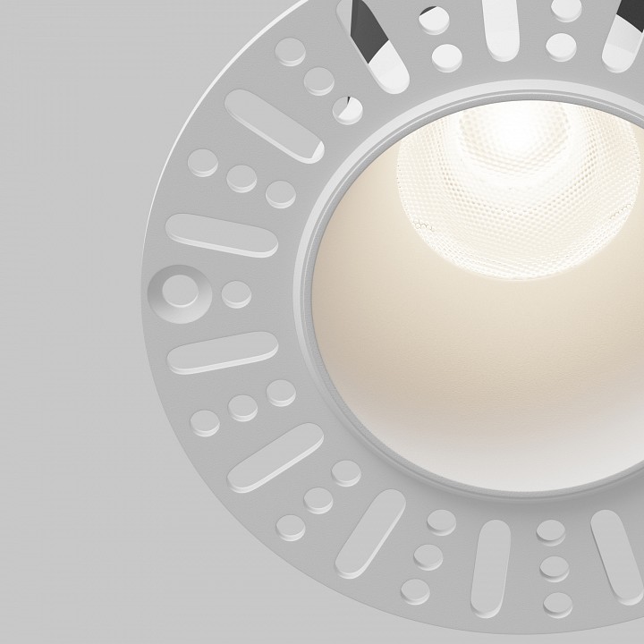 Встраиваемый светильник maytoni technical dip dl120-10w-4k-trs-w