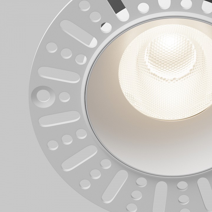 Встраиваемый светильник maytoni technical dip dl121-15w-4k-trs-w