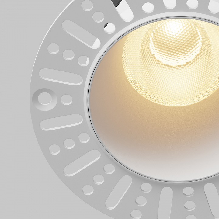 Встраиваемый светильник maytoni technical dip dl122-15w-2.7k-trs-w