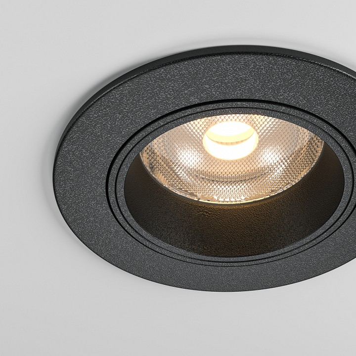 Встраиваемый светильник maytoni technical  dl125-l12-3k-b