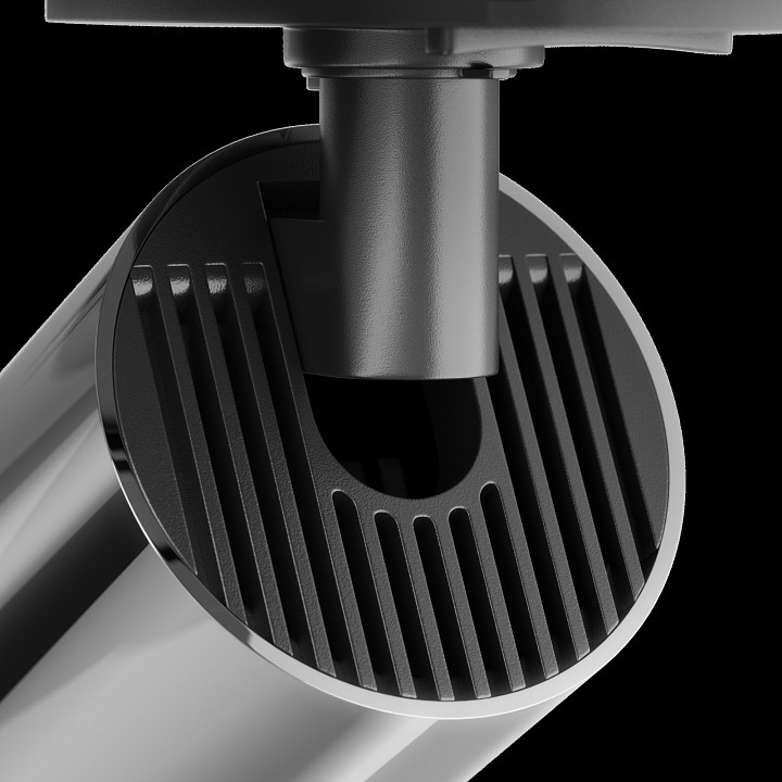 Светильник на штанге maytoni technical focus s tr020-1-u-gu10-bgf