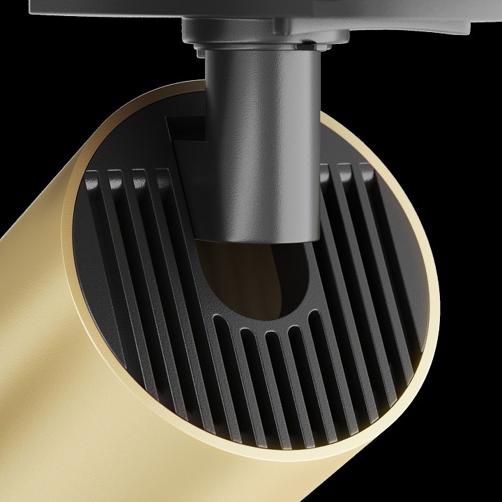 Светильник на штанге maytoni technical focus s tr020-1-u-gu10-bmg