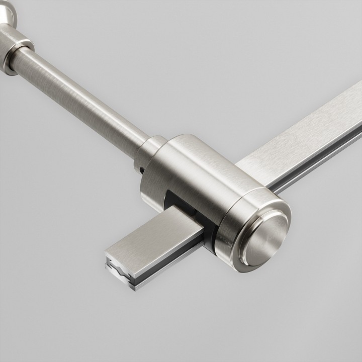 Основание на штанге maytoni technical flarity tra155cw-sl1-pt