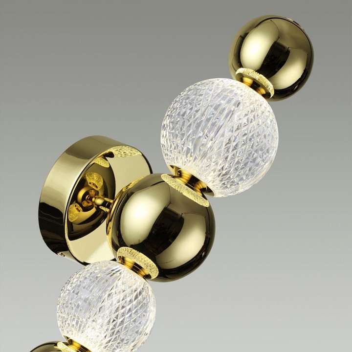 Бра odeon light crystal 1 5008/7wl