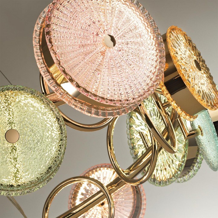 Подвесная люстра odeon light caramella 5412/95l