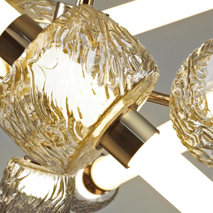 Люстра на штанге odeon light kliff 5426/54cl