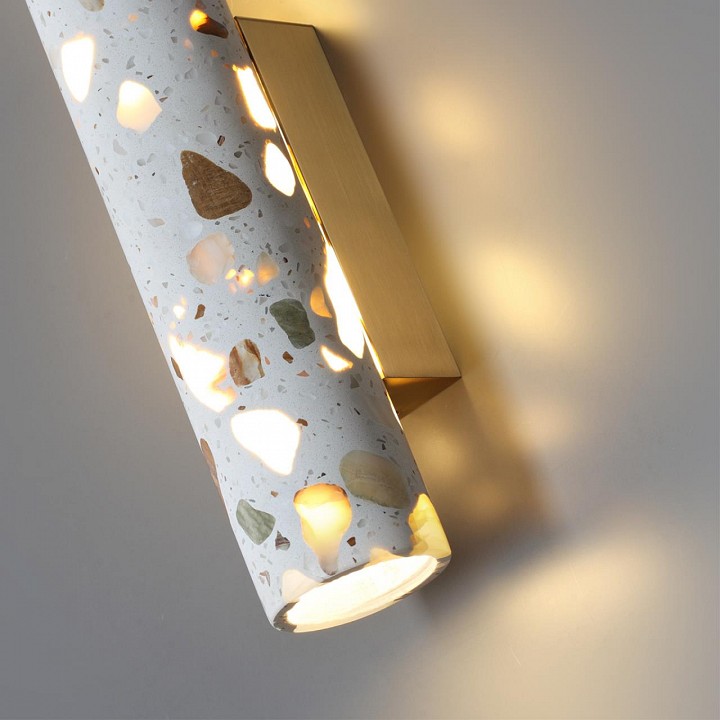 Накладной светильник odeon light terrazzo 7012/12wl