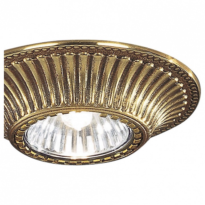 Встраиваемый светильник reccagni angelo 1078 spot 1078 oro