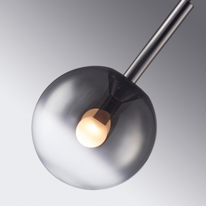 Подвесной светильник iledex aura 8615p-1l bk-sm