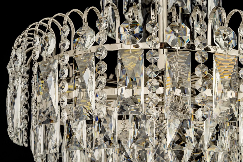 Подвесная люстра arti lampadari erice nickel erice e 1.5.40.100 n