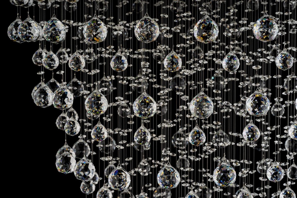 Потолочная люстра arti lampadari flusso h flusso h 1.4.80.615 n