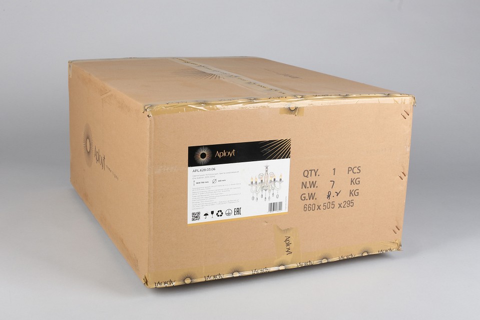 Подвесная люстра aployt emmanuel apl.628.03.06