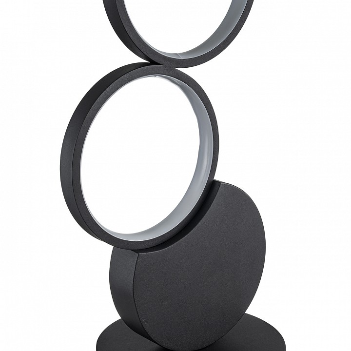 Настольная лампа декоративная escada  10263/l led black