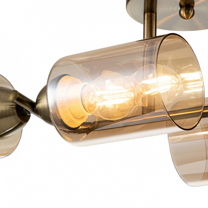 Люстра на штанге escada bungarus 1110/4p bronze