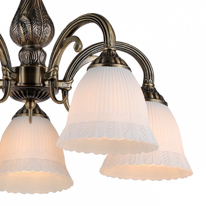 Люстра на штанге escada versailles 1114/5pl bronze