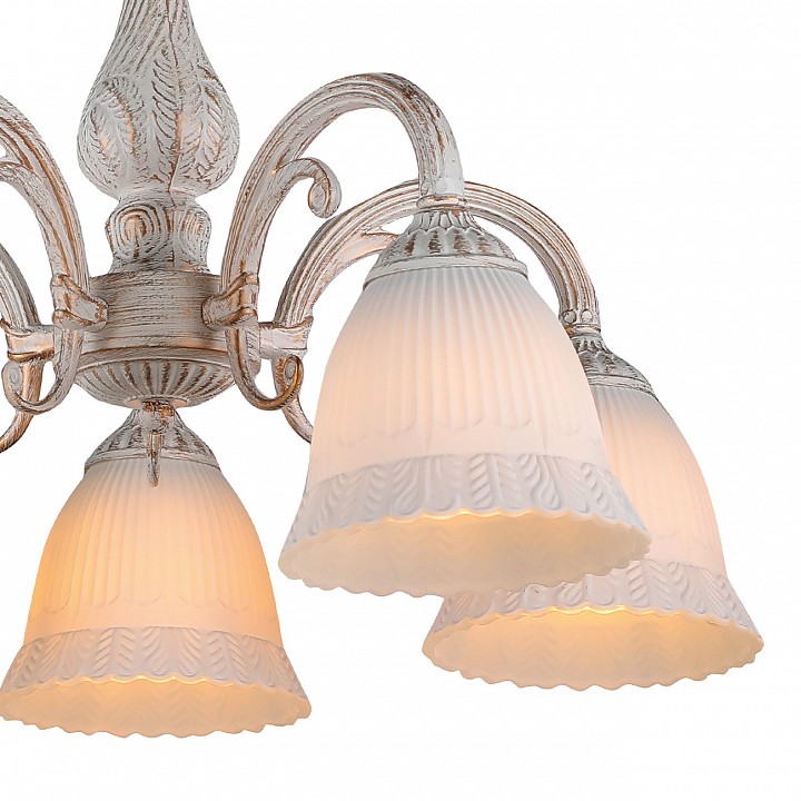 Люстра на штанге escada versailles 1114/5pl white